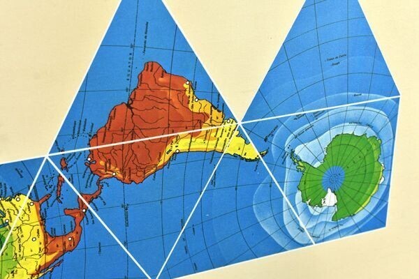 Buckminster Fuller 1979 Offset Lithograph