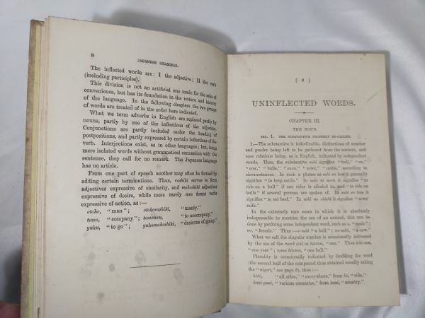 Basil Hall Chamberlain Simplified Grammar Japanese Language 1886 1St Edition Yok