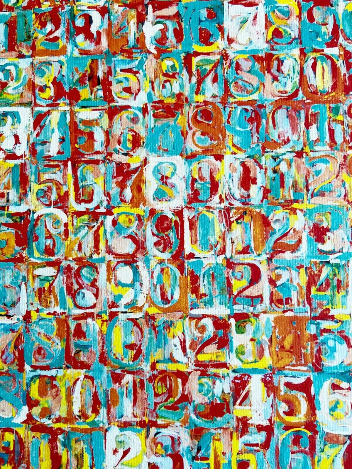 Jasper Johns Lithograph Met Museum Coa Numbered