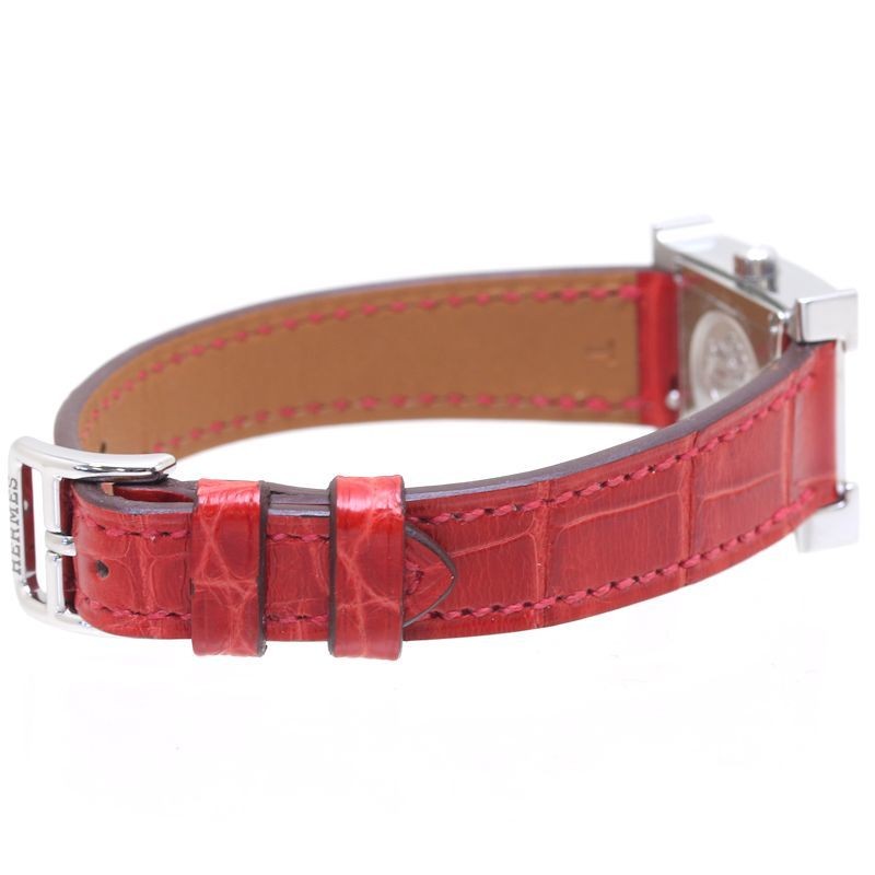 Hermes H Watch Mini Bezel Diamond 11P Diamond 041653Ww00