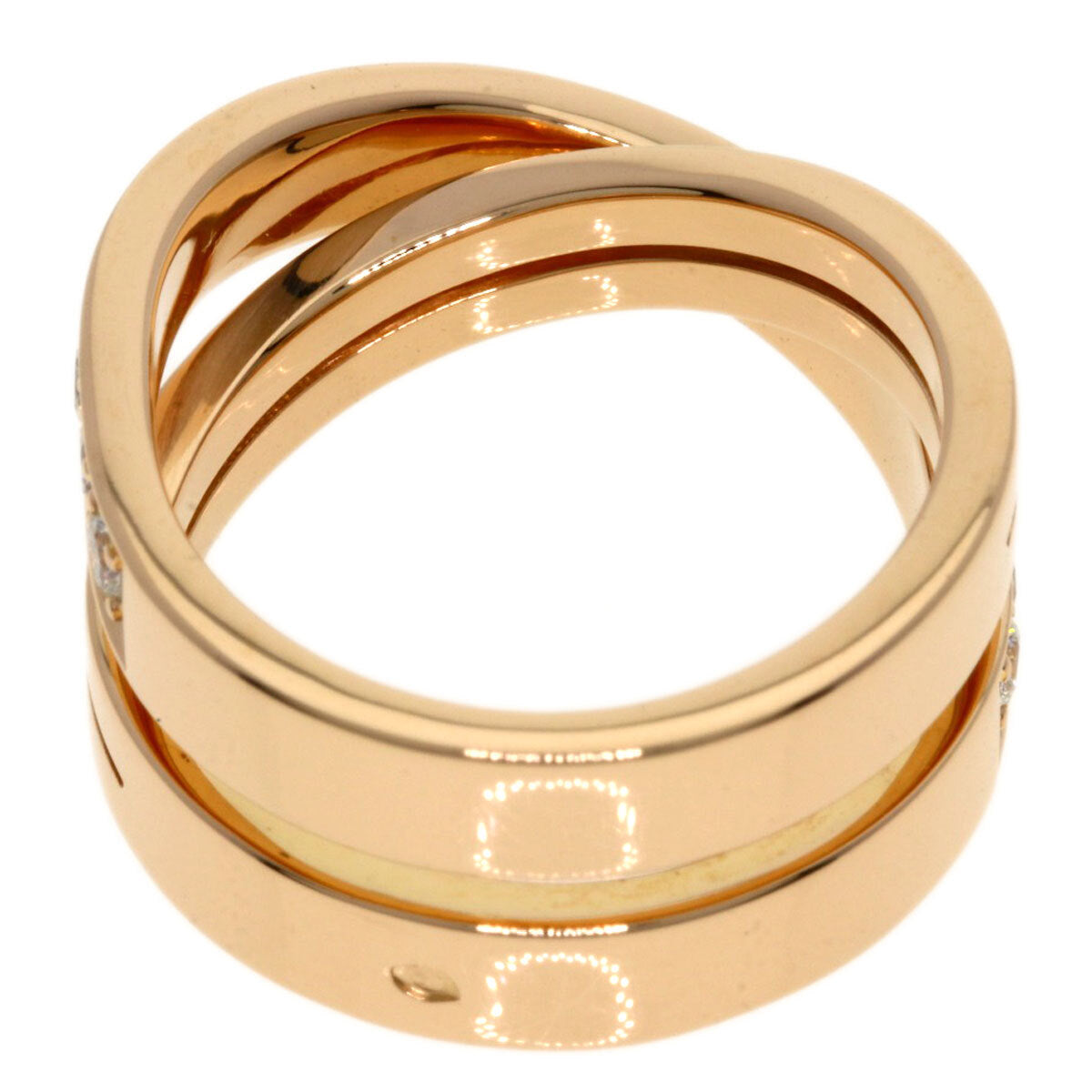 Cartier Ring Etansel De Cartier Diamond # 49 K18