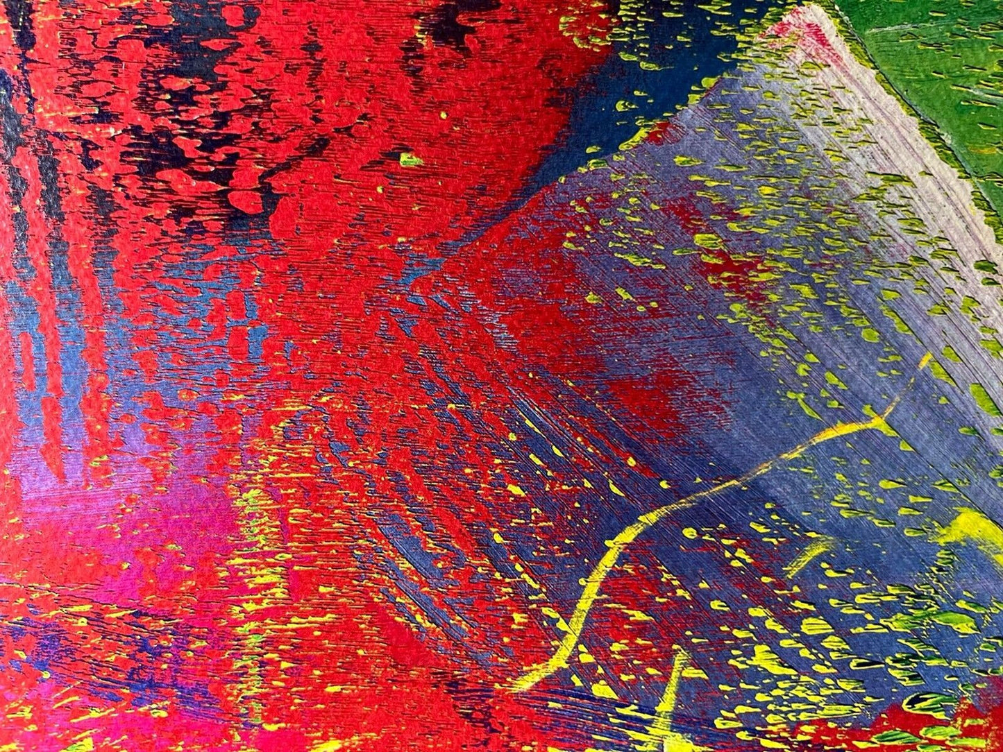 Gerhard Richter Lithograph Coa Signed (Hand Numbered) 180 Exe