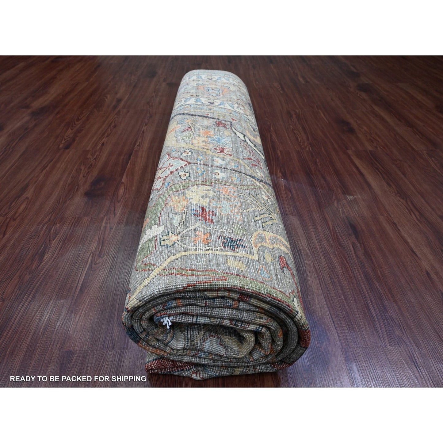9'X12'1" Brown Aryana, Bijar Garus High Mountain Wool Hand Knotted Rug