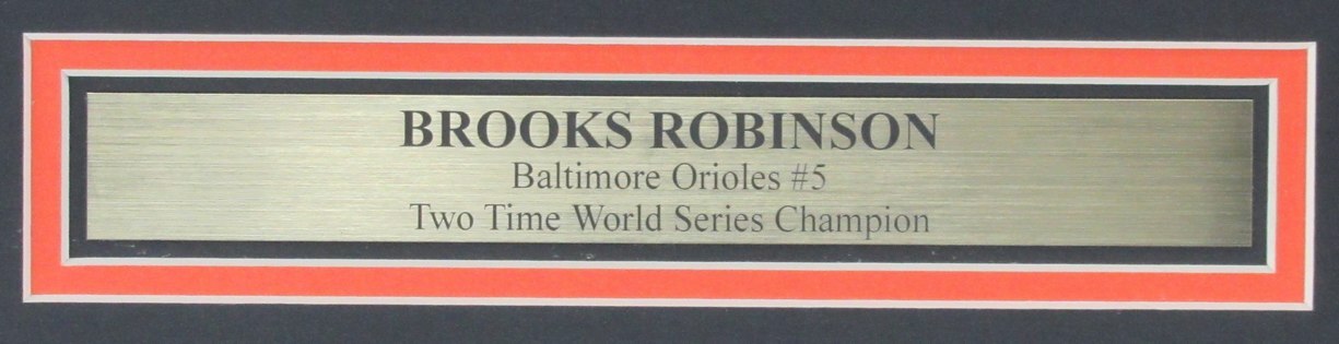 Brooks Robinson Hof Signed/Auto 8X10 Photo