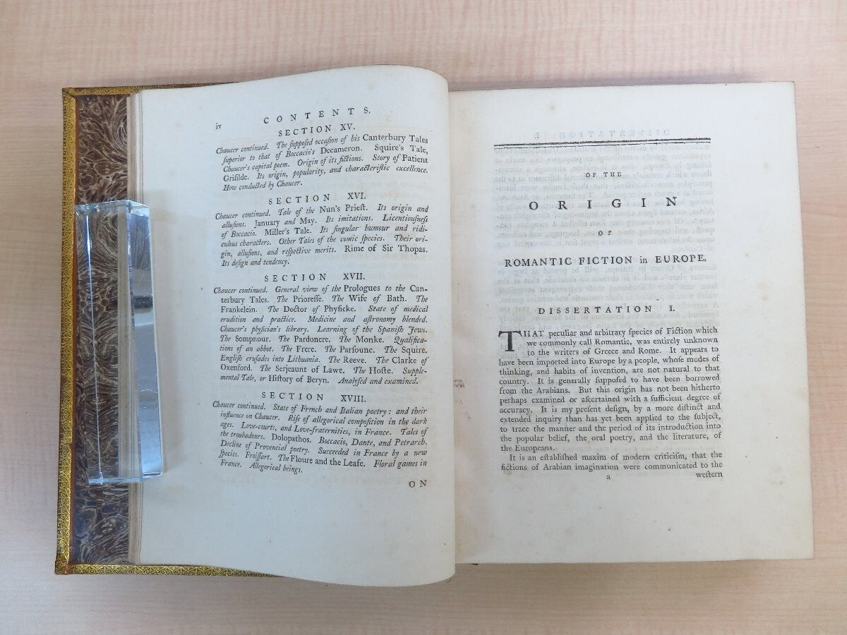 The History Of English Poetry By Thomas Warton - First Edition - 1774-1781 3Vol