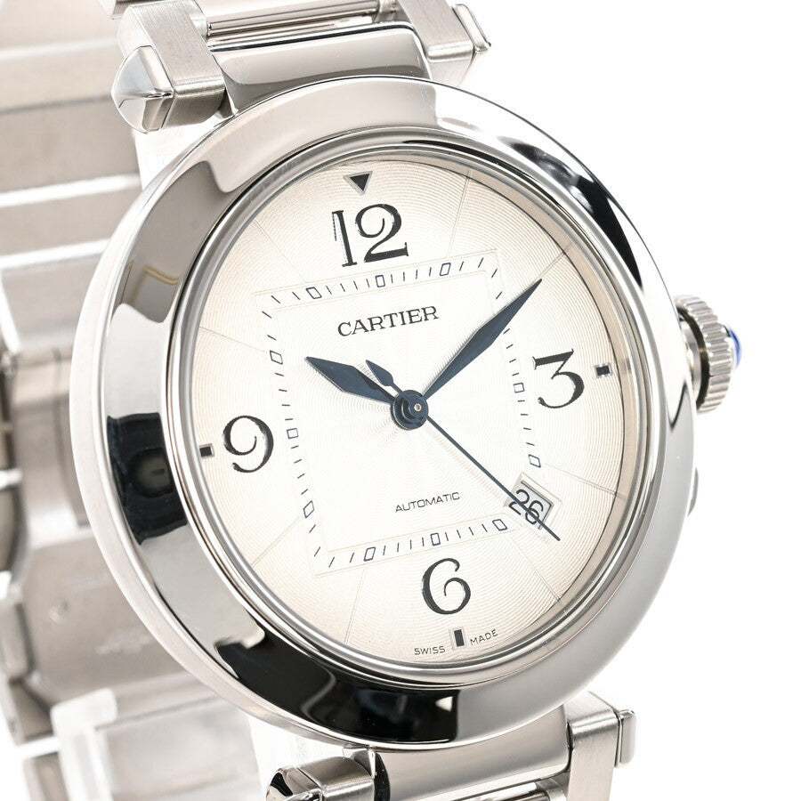 Cartier Pasha De Cartier Wspa0009 Silver Case Size 41Mm Men'S Used Watch #3124
