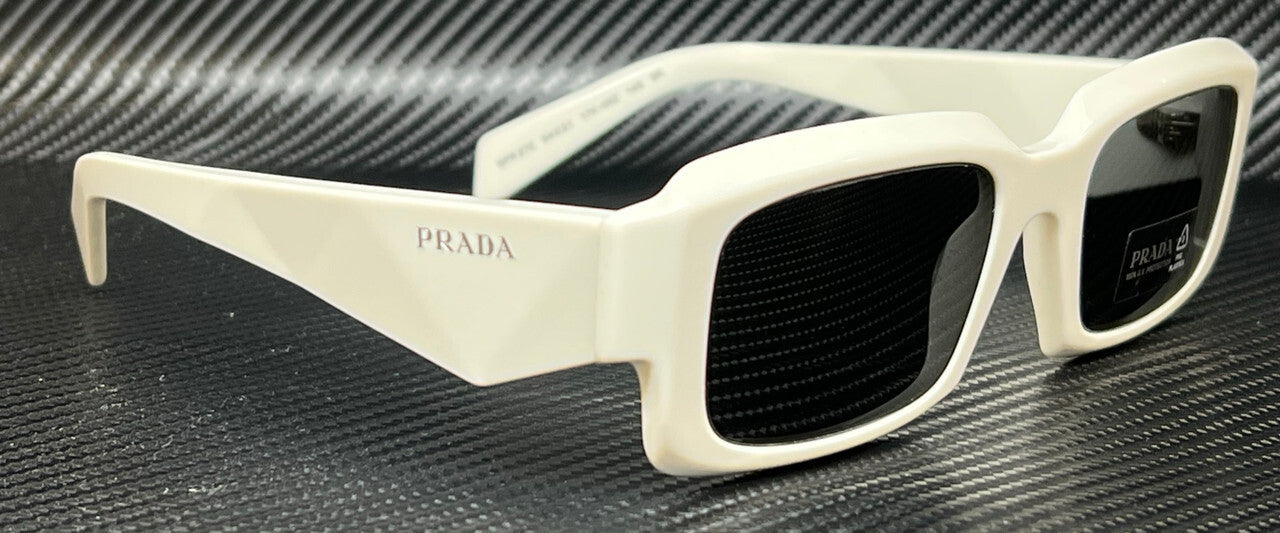 Prada Pr 27Zs 17K08Z White Talc Dark Grey Men'S