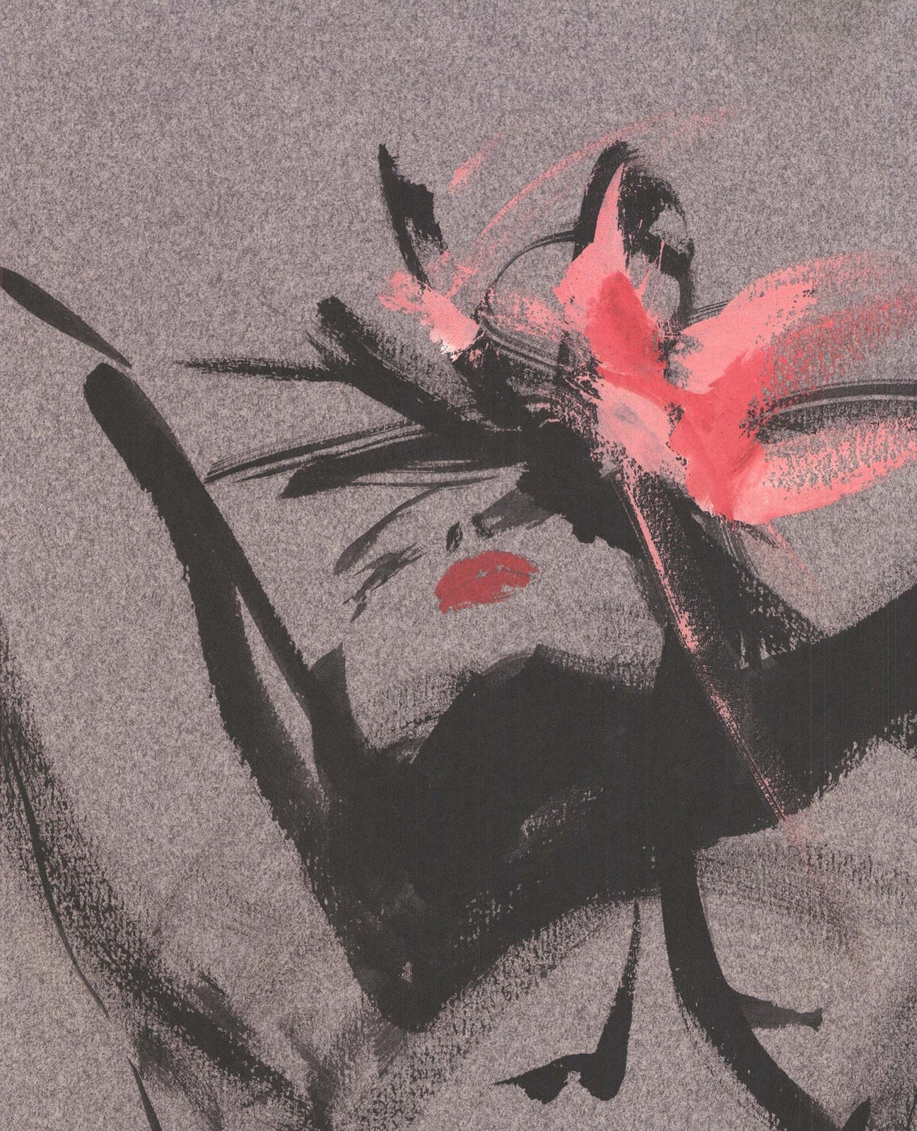 Michel Canetti Raphaela " Offset Lithograph Contemporary