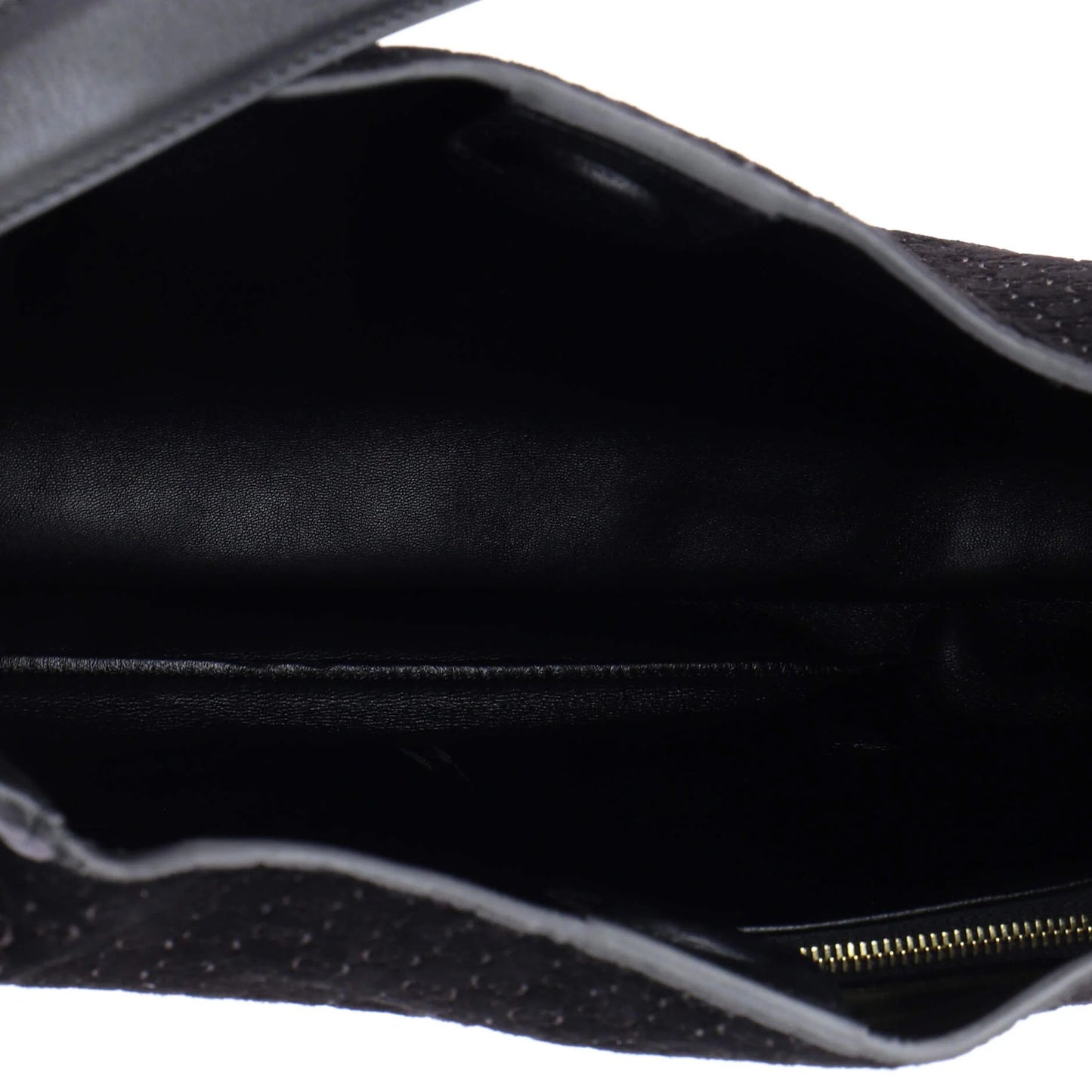 Gucci B Shoulder Bag Gg Suede Medium