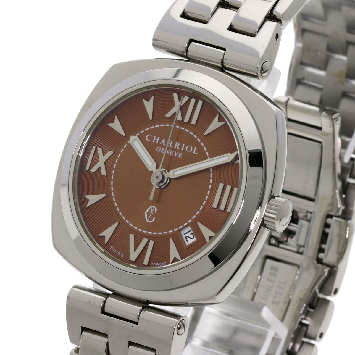 Philippe Charriol Alexander Watches Stainless Steel/Stainless Steel Mens