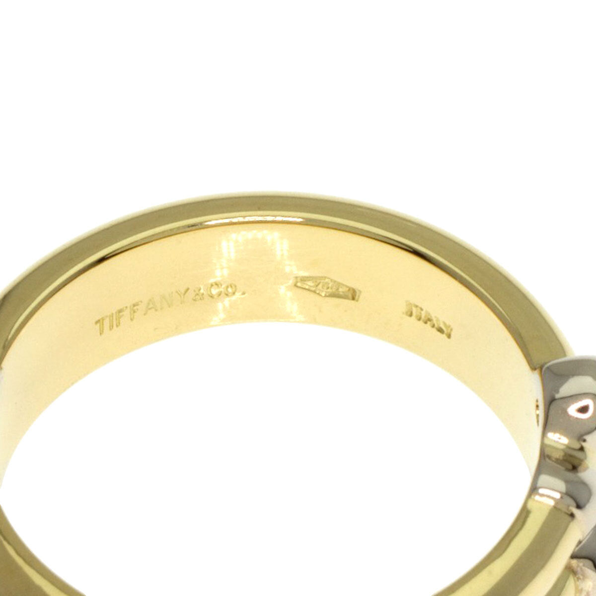 Tiffany&Co. Ring Signature 2P Diamond K18