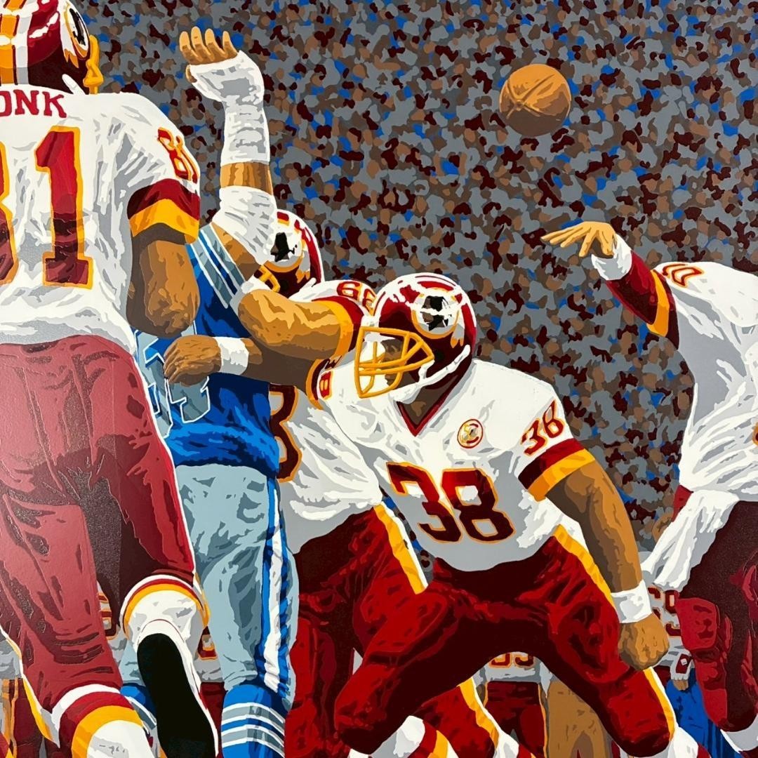 Rick Rush "American Football" Original Serigraph