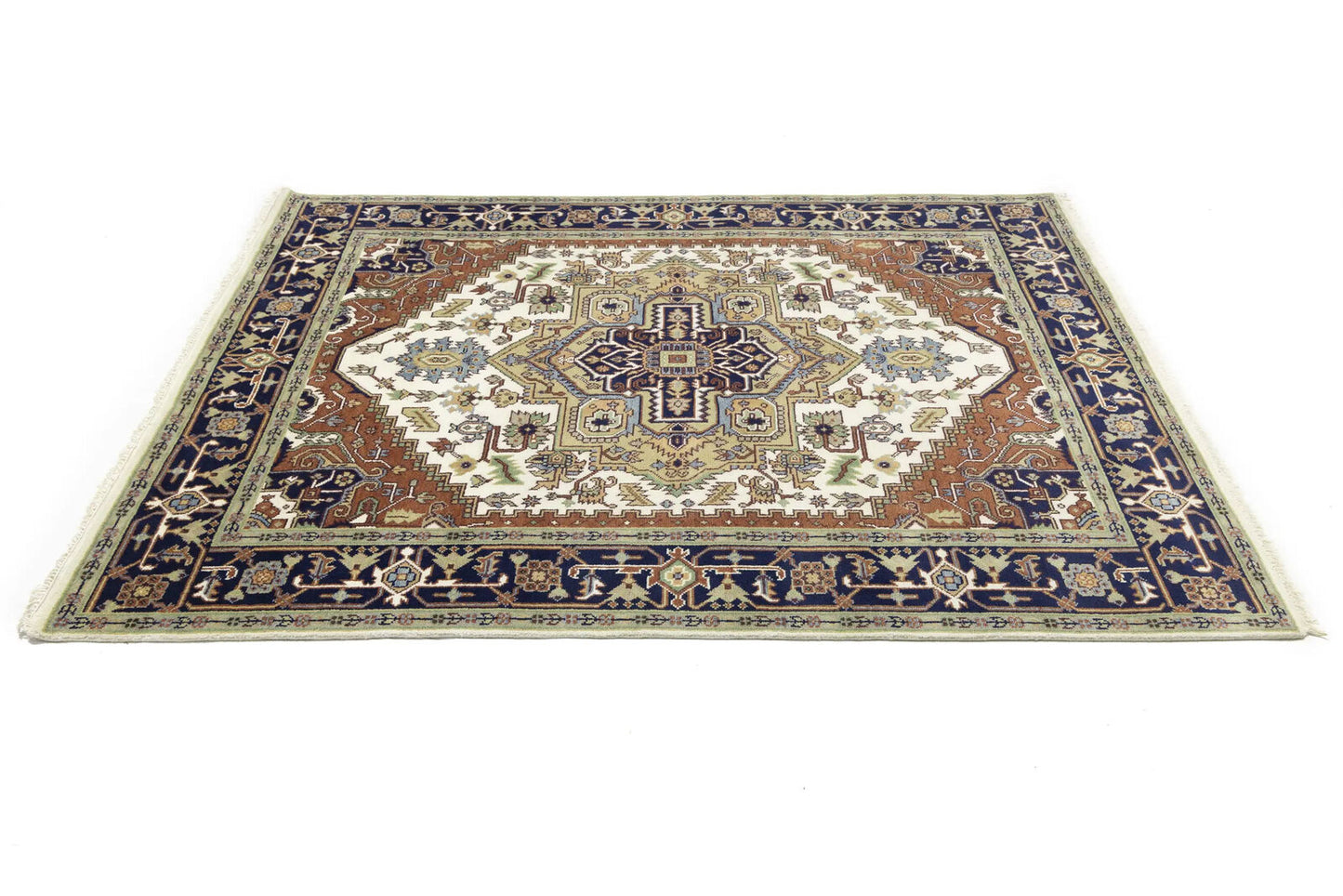 8X10 Ft Heriz Serapi Oriental Rug Traditional