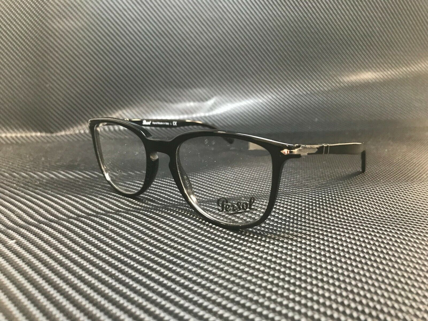 Persol Po3240V 95 Black Square Unisex 52 Mm