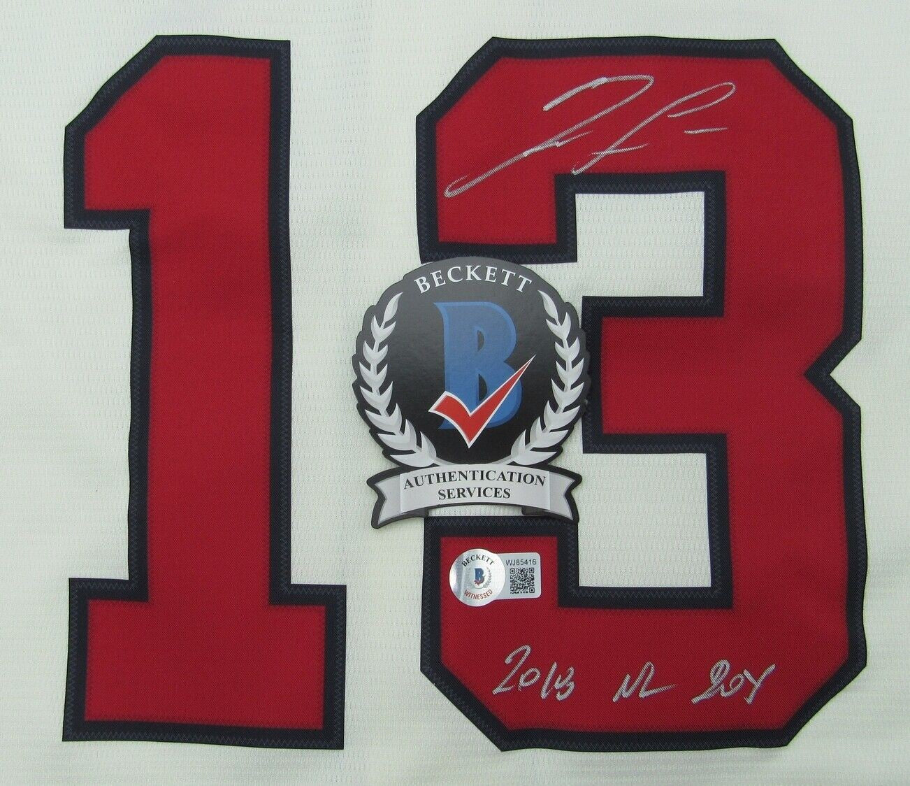 Ronald Acuna Jr Signed/Inscribed Atlanta Braves Nike Jersey Beckett 159532