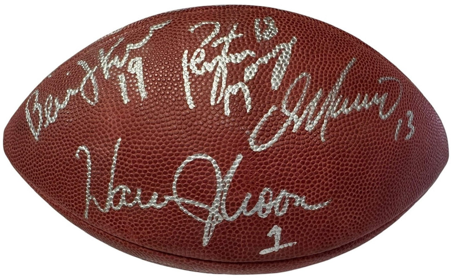 Nfl Quarterback Legends Autographed Official