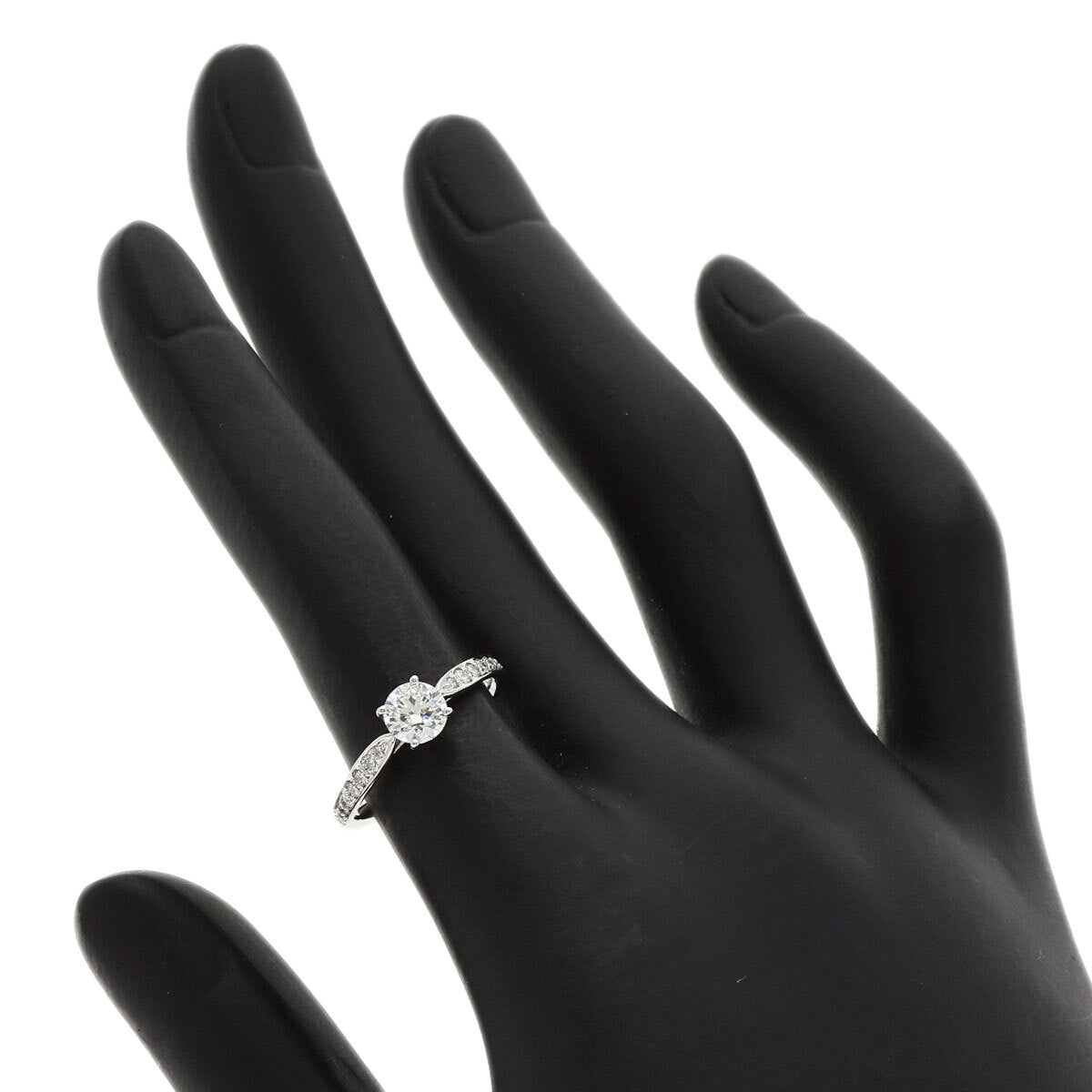 Tiffany&Co. Ring Harmony Diamond Platinum Pt950