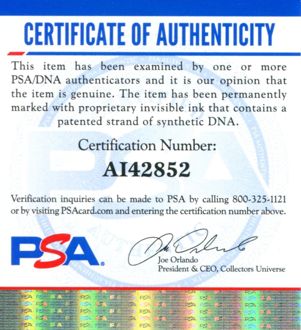 Bob Turley "Cy 1958" Autographed Baseball (Psa)
