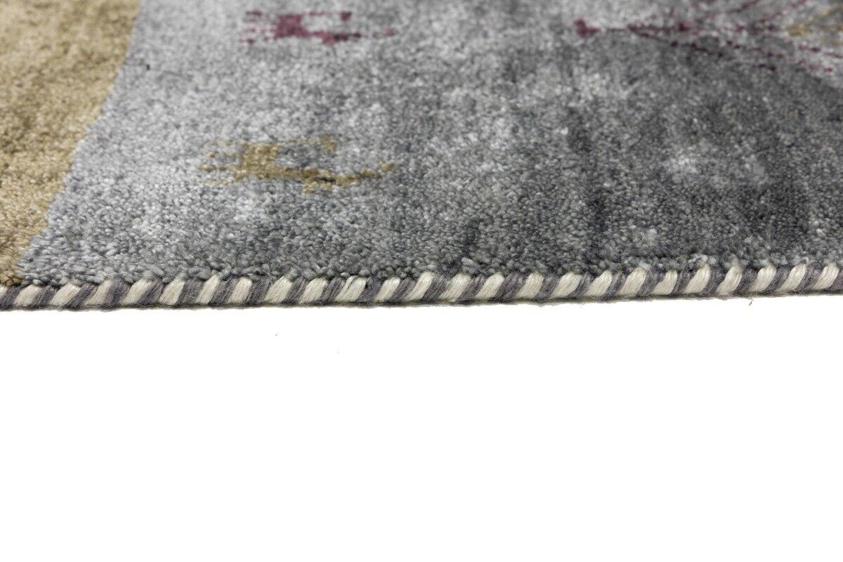 Handwoven Indo-Gabbeh Oriental Runner Rug