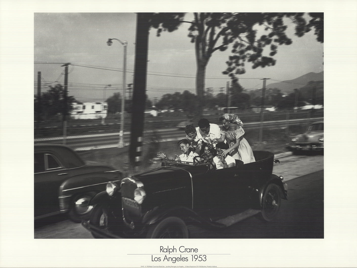 Ralphe Crane Joyriding Teenagers, Los Angeles " Offset Lithograph 20