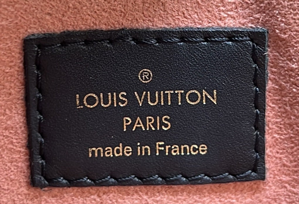 Louis Vuitton Tuileries Handbag Monogram Canvas With Leather