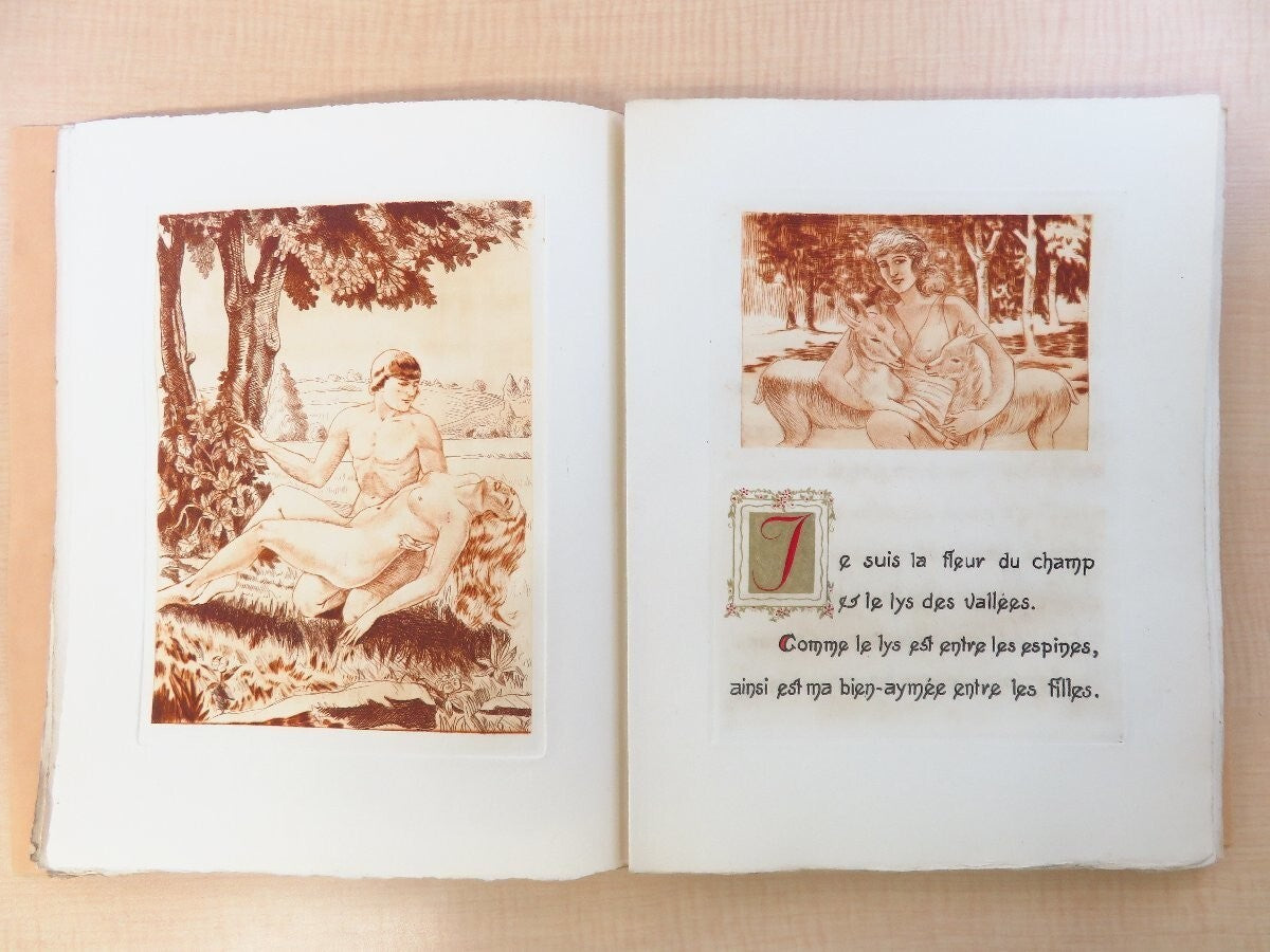 Leon Courbouleix: Le Cantique des cantiques, Limited Edition (No. 180/310) 1930c