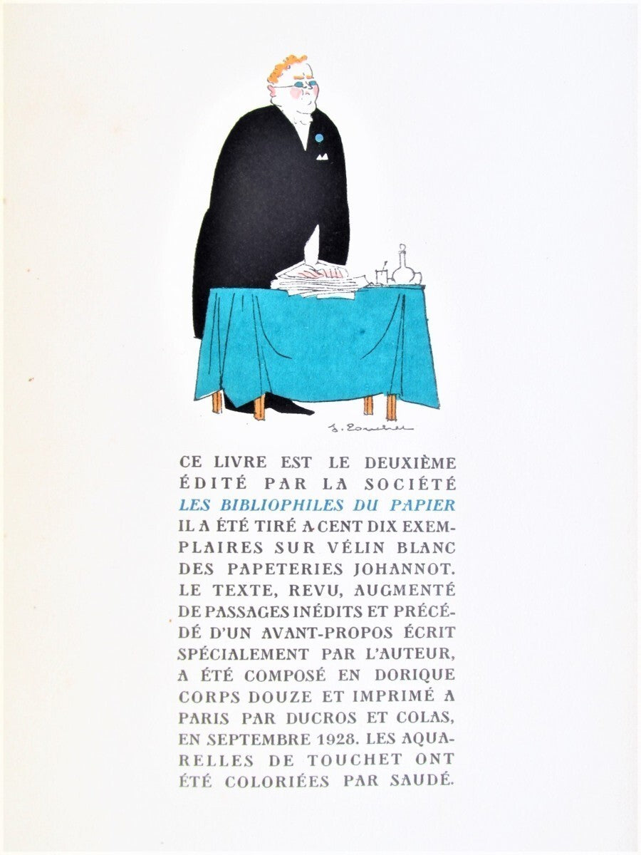 'L'Honorable Partie De Campagne' By Thomas Raucat Illustrated By Jacques Touchet