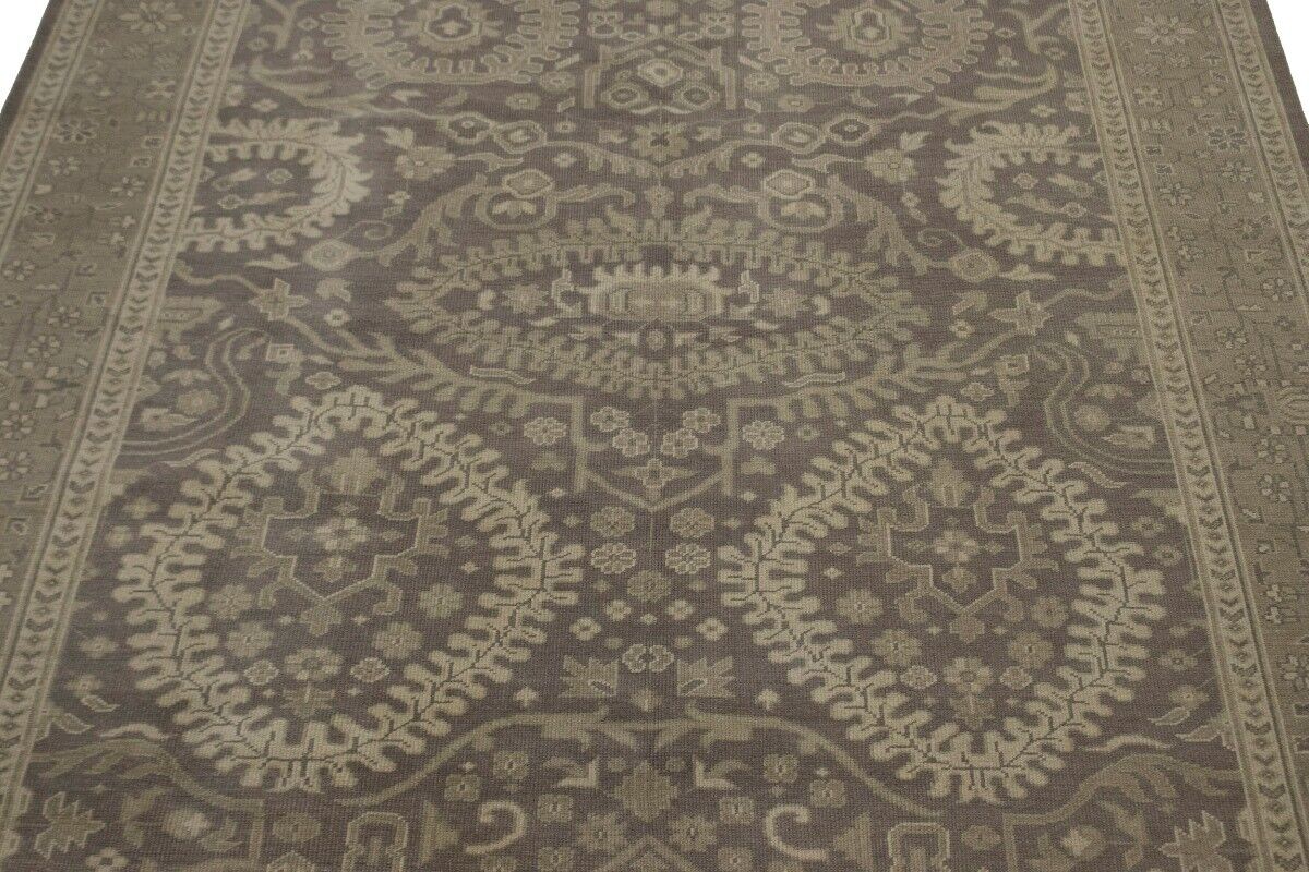 Handmade Extra Large Floral Oriental Rug Low Pile