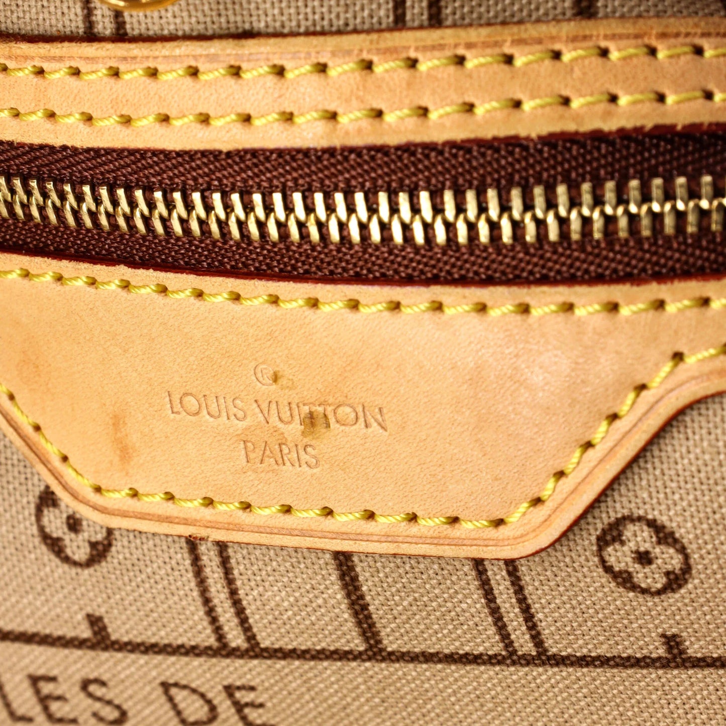 Louis Vuitton Neverfull Tote Monogram Canvas Mm