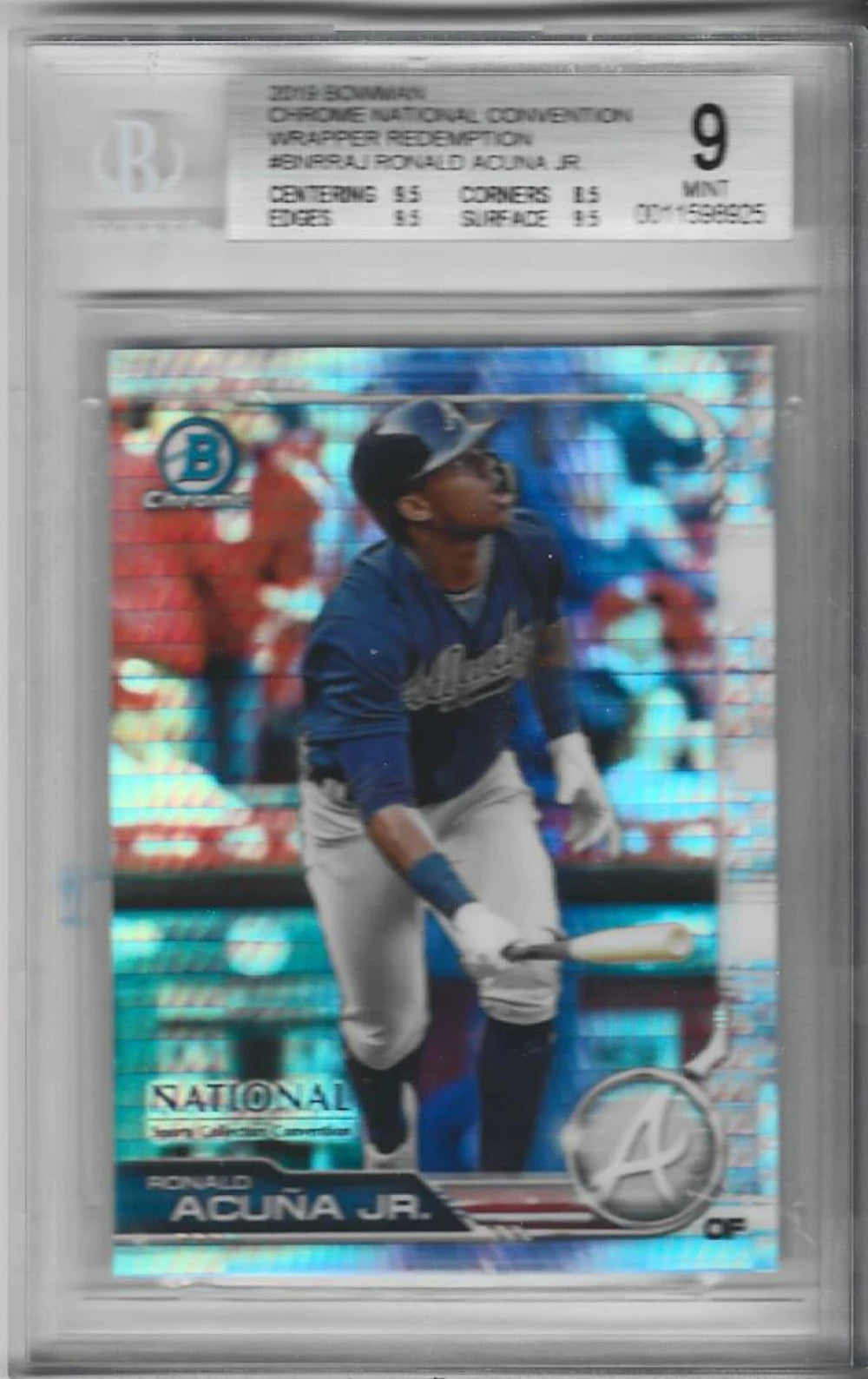 Ronald Acuna Jr 2019 Bowman Chrome National