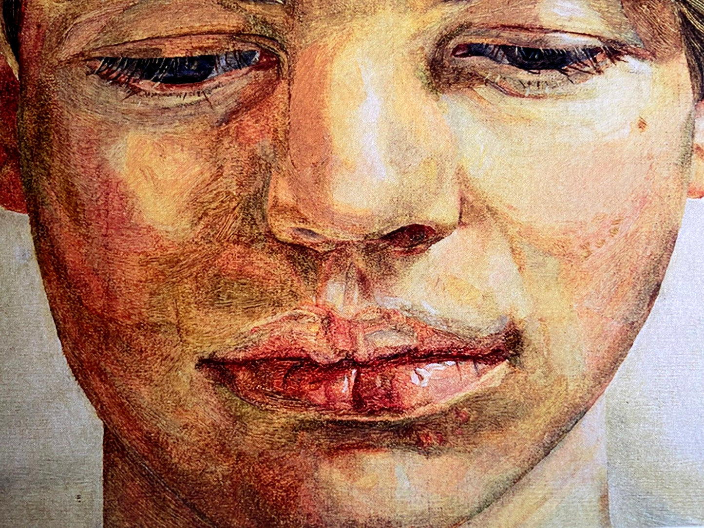 Lucian Freud Lithograph Coa Signed Numbered