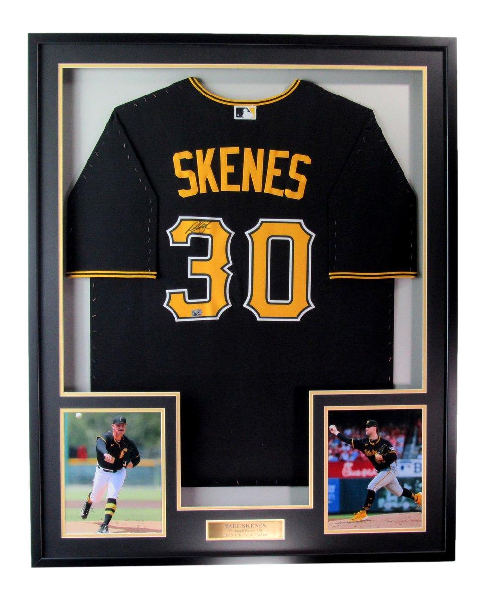 Paul Skenes Signed/Auto Black Pirates Baseball