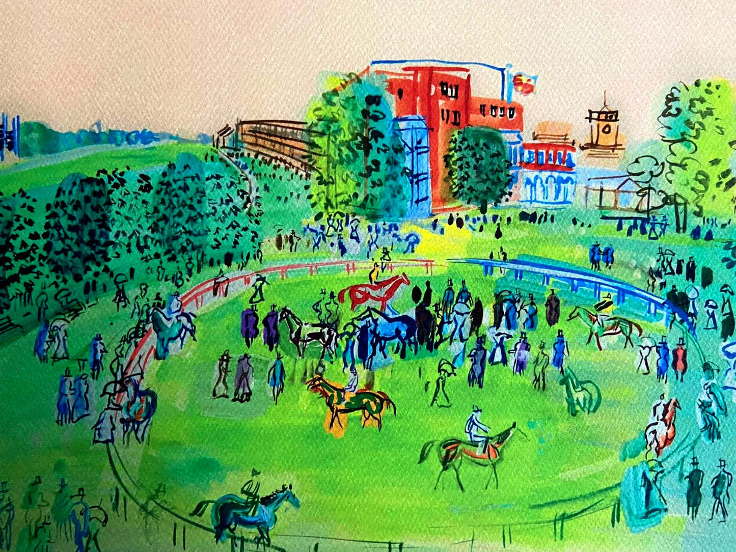 Raoul Dufy, Lithograph Coa Original Museum Numbered By Hand Signed Op