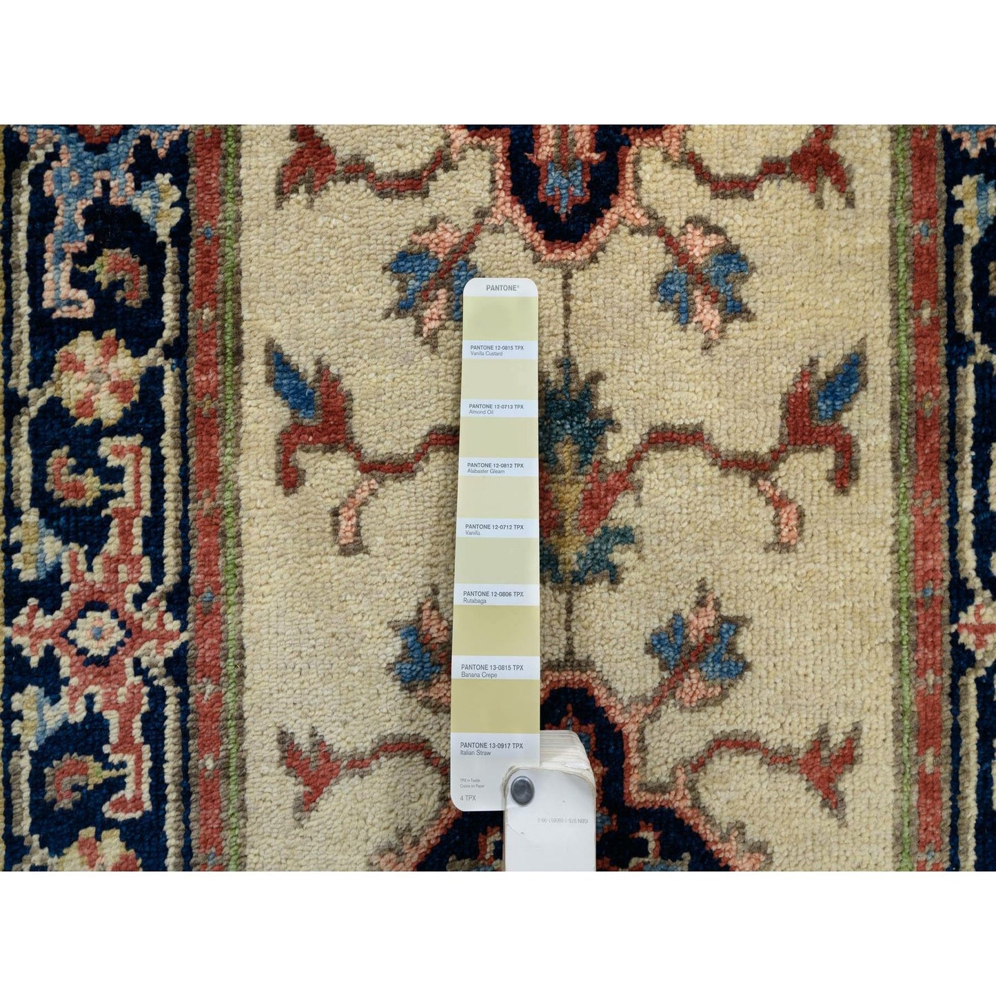 2'5"X19'9" Ivory Hand Knotted Heris Revival Pliable Wool Xl Runner Rug