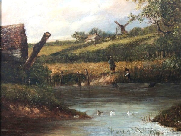 Joseph Thors (British) Original Oil Painting