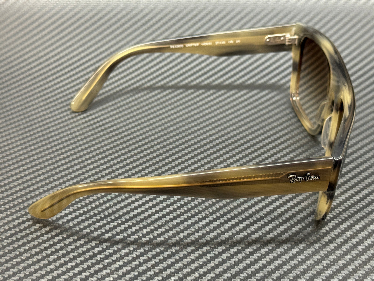 Ray Ban Rb0360S 140551 Striped Grey Brown Unisex