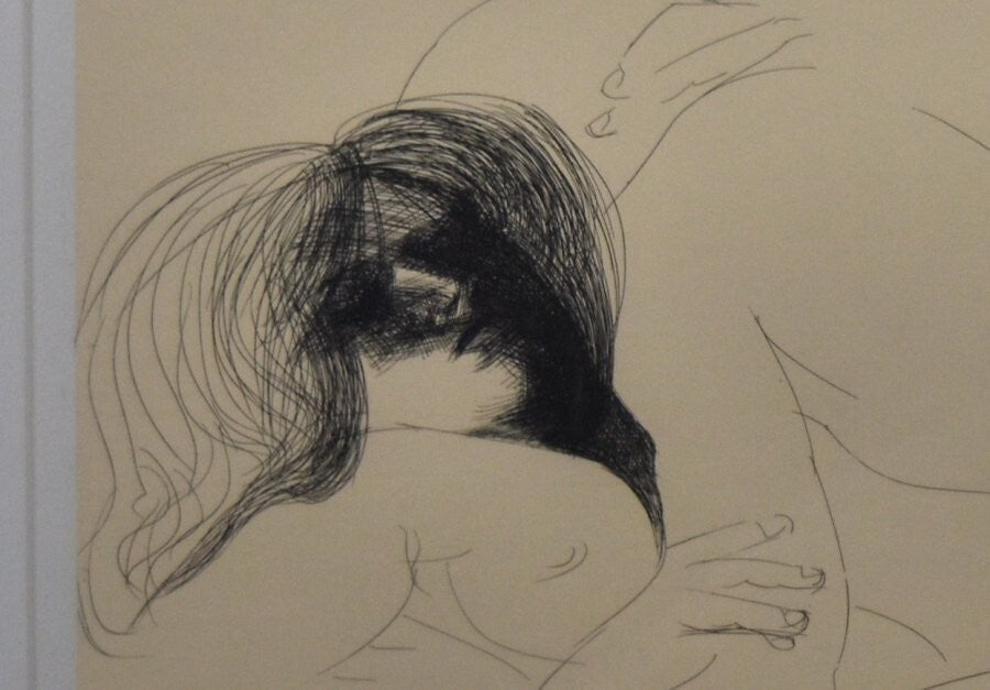 Emilio Greco (Italian) Signed Etching Print