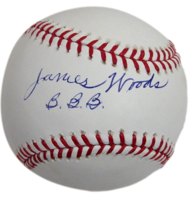 James Woods Signed Oal Baseball Negro League