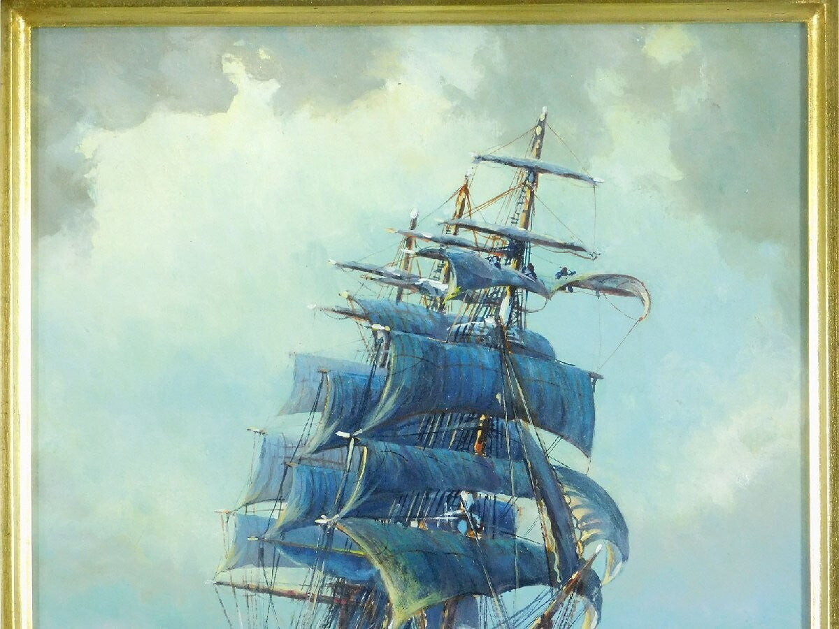 Fred Muller (Germany) Original Painting Oil On