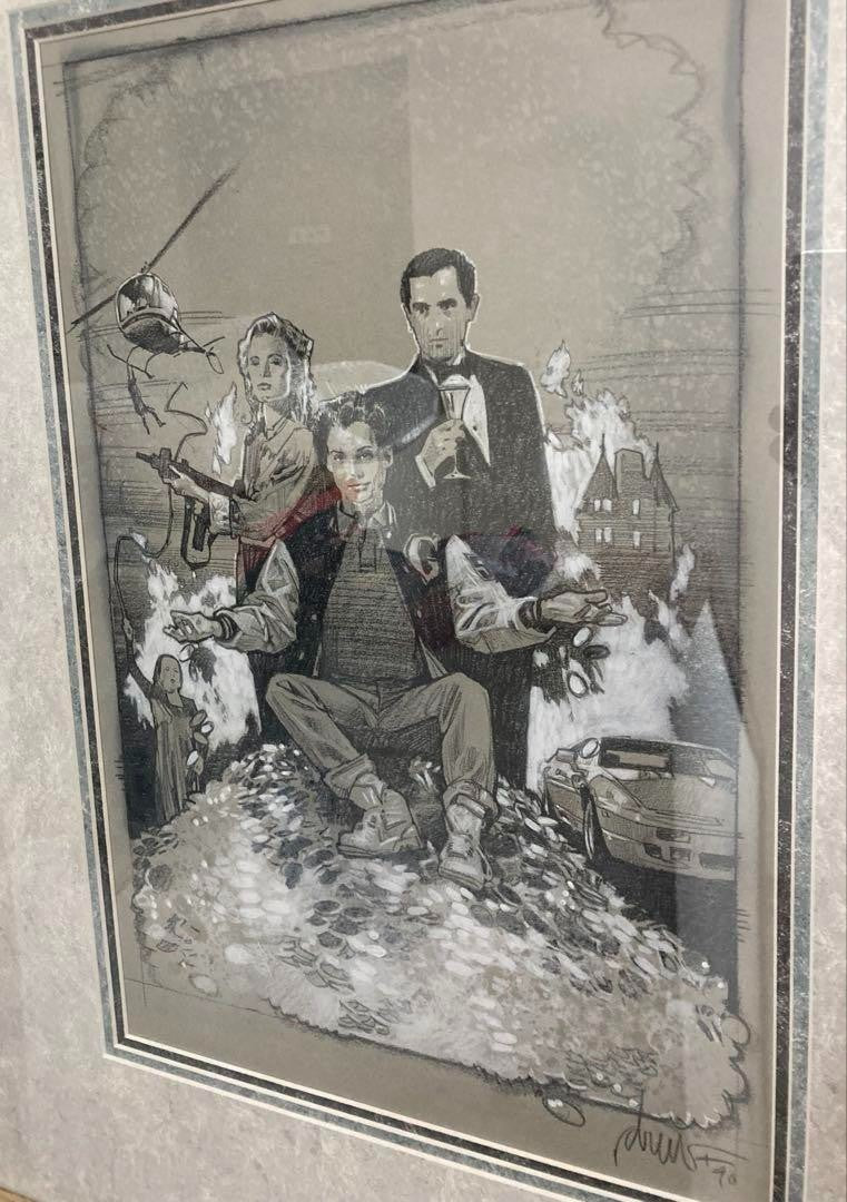 Drew Struzan Original Drawing Unique Art Work