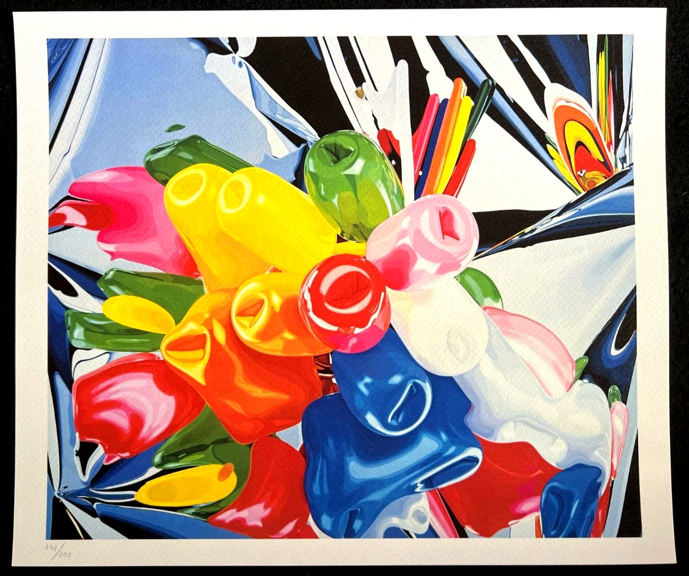 Jeff Koons Lithograph Mori Art Museum Coa
