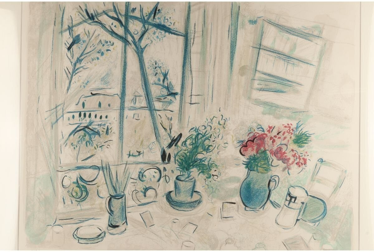 Marc Chagall Signed Original Lithograph Limited