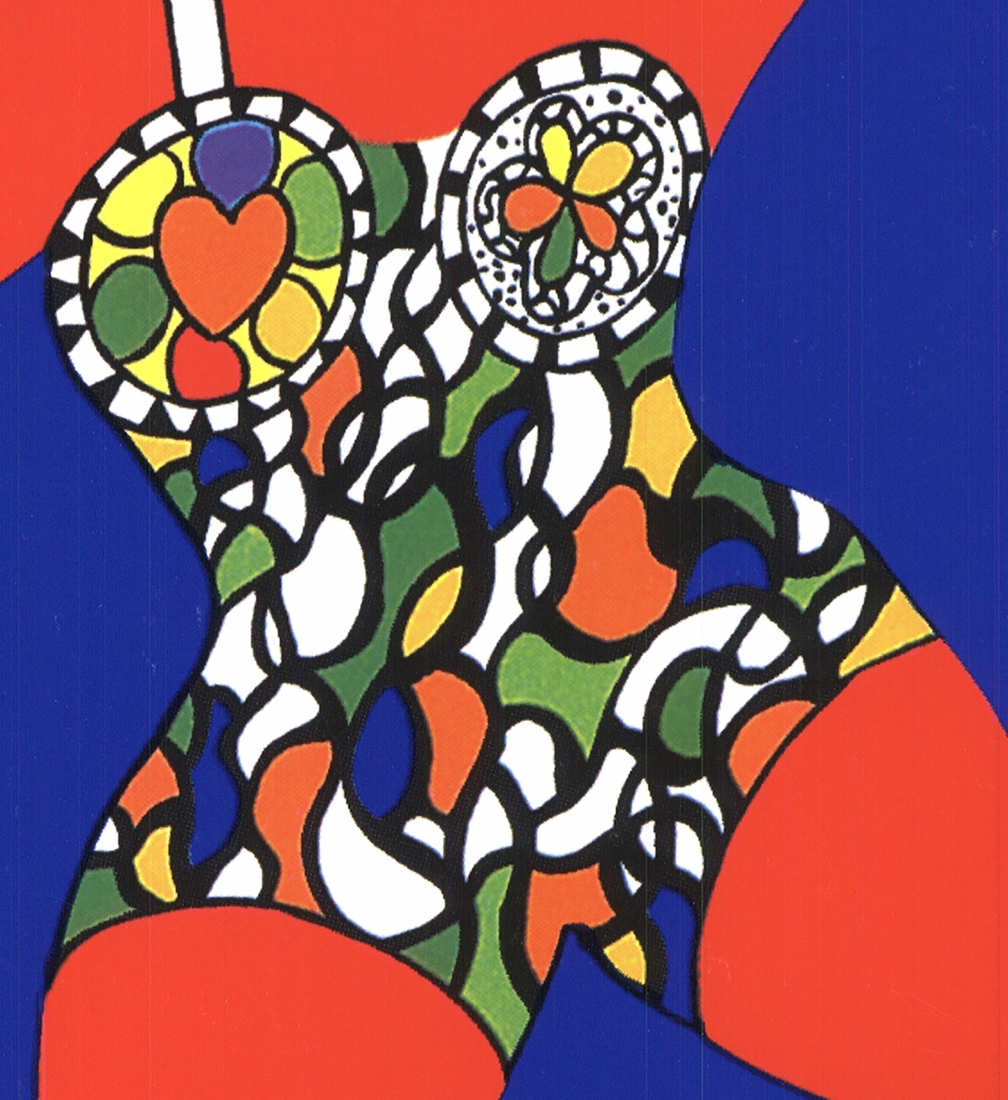 Niki De Saint Phalle Volleyball " Poster Modernism