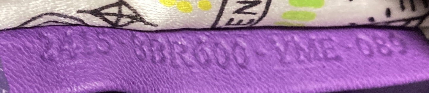 Small Fendi Baguette Bag Logo Embossed Leather