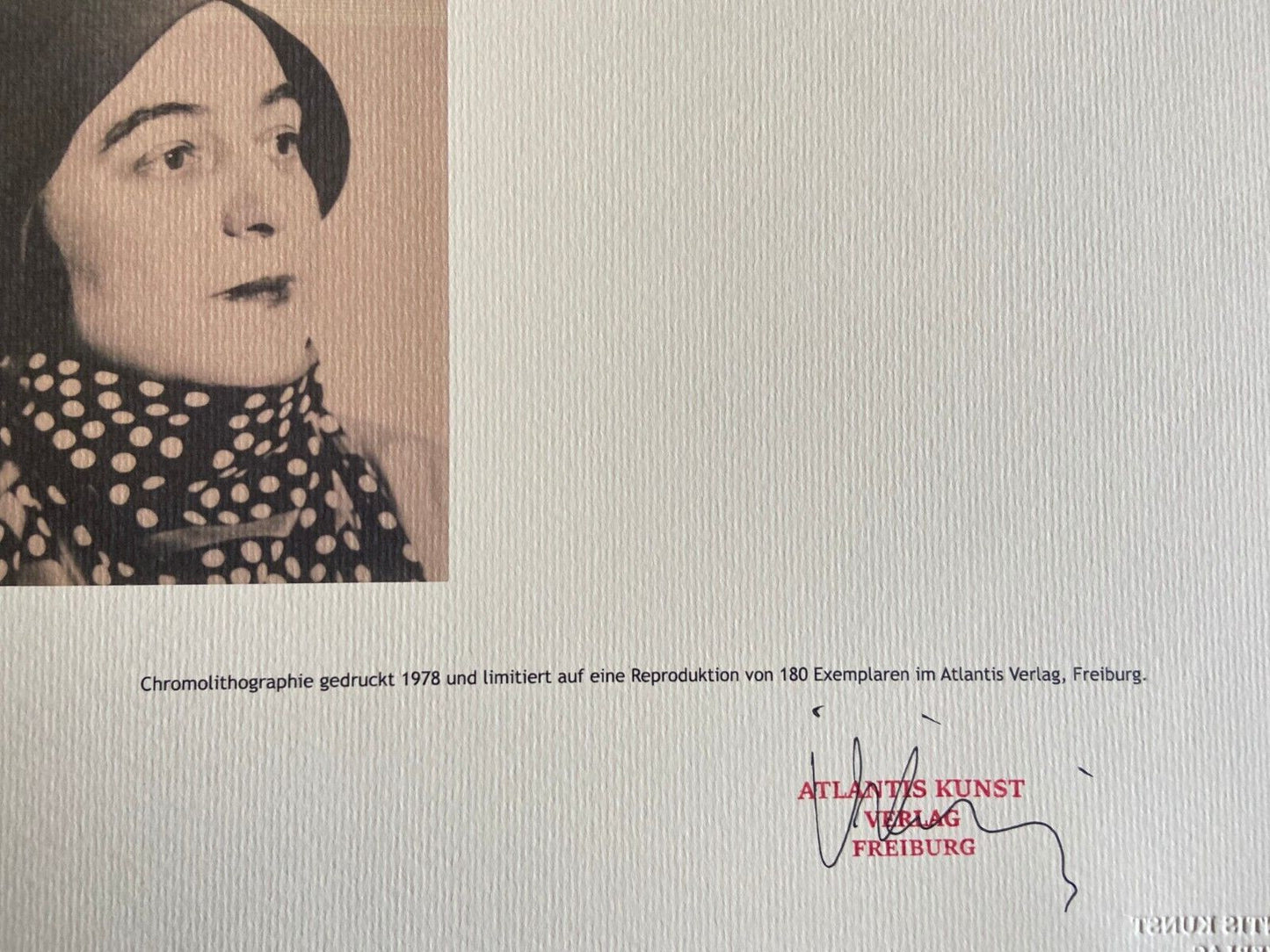 Sonia Delaunay Lithograph Coa Signed Numbered 180