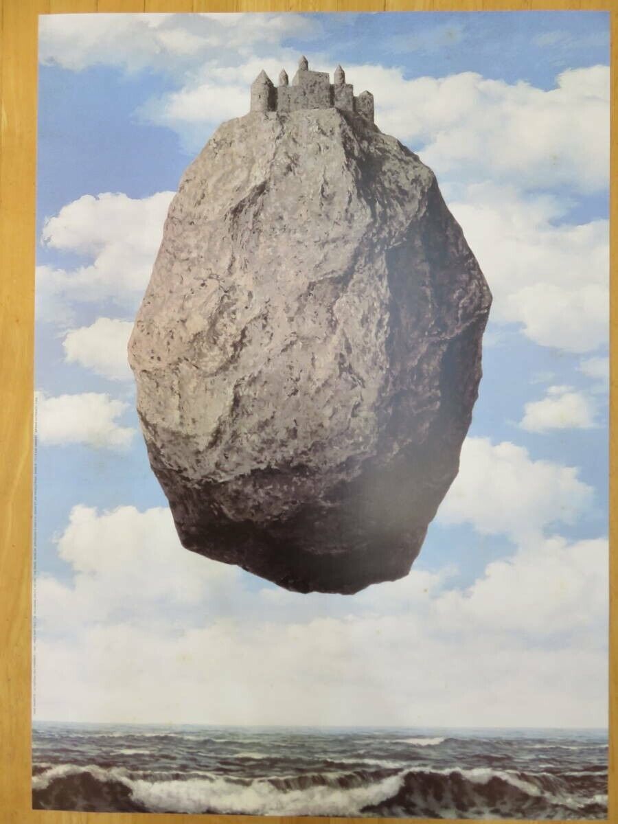 Ren Magritte Offset Art Poster Paris 2002