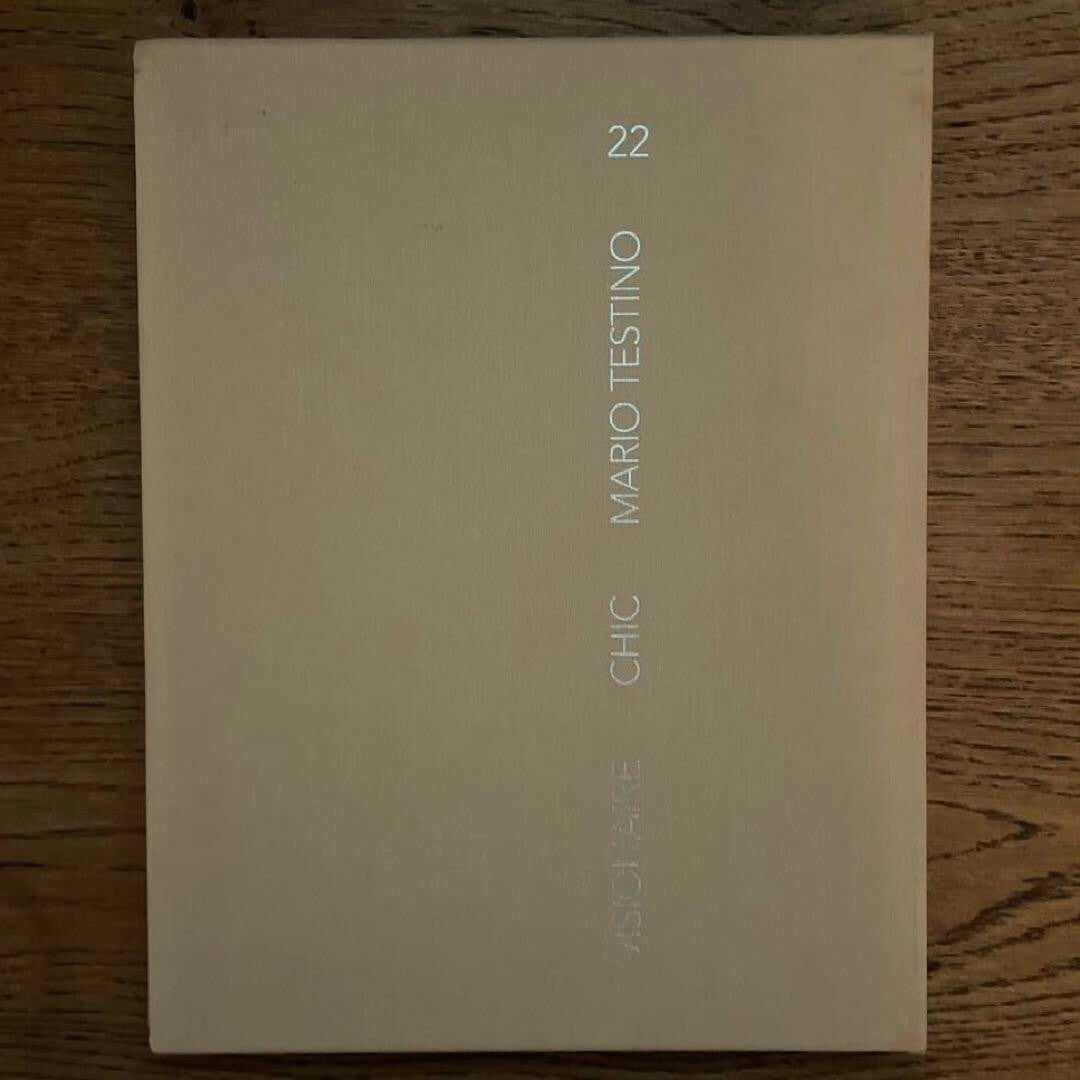 Visionaire 22 Chic Mario Testino Very Good Condition Limited Ed3000S Fashion Box
