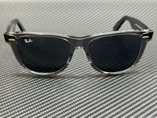 RAY BAN RB2140 1355R5 Grey Transparent Unisex 54 mm Sunglasses