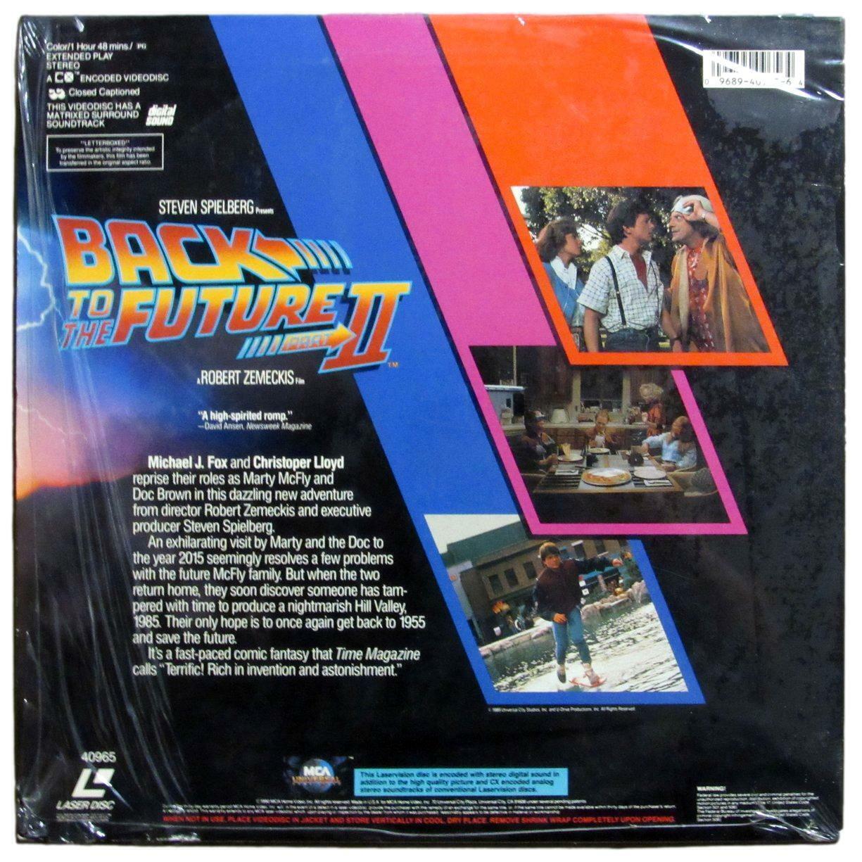 Michael J Fox Christopher Lloyd "Bttf2"