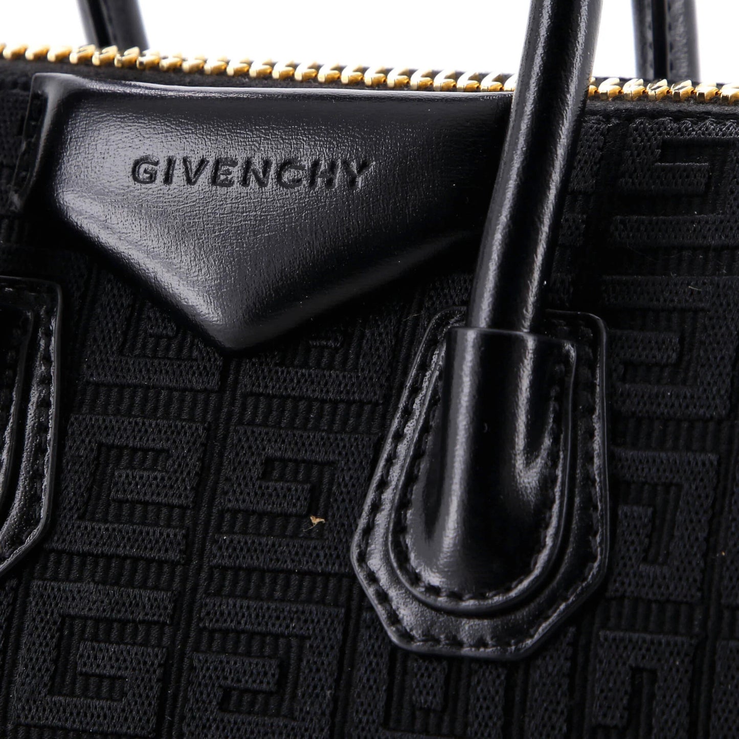 Givenchy Antigona Bag 4G Embroidered Canvas Mini